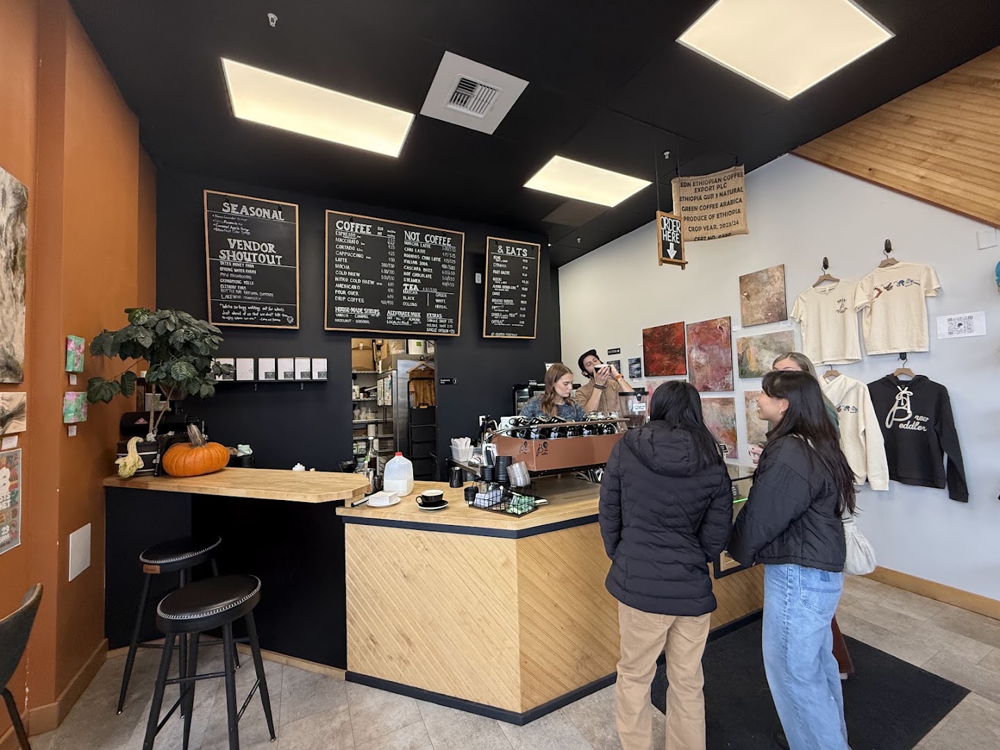 Coffee shops in Comstock