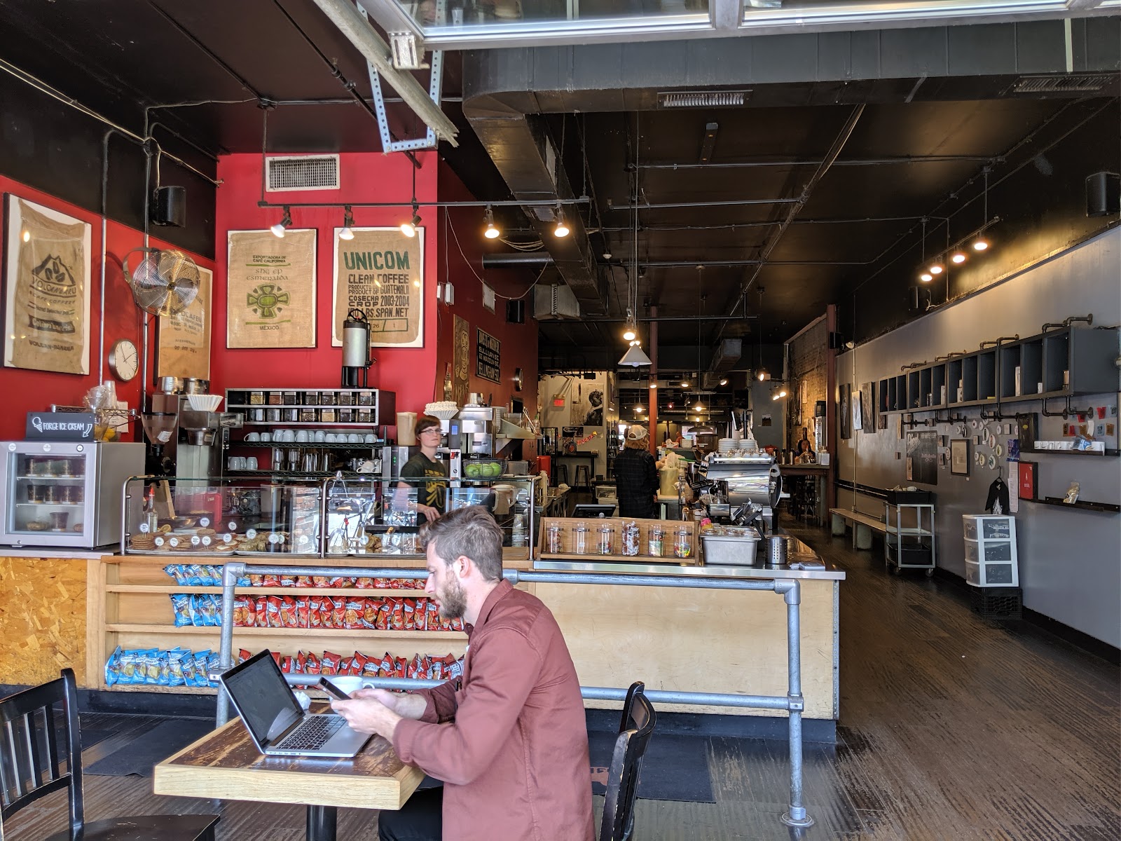 Coffee shops in Davis Square