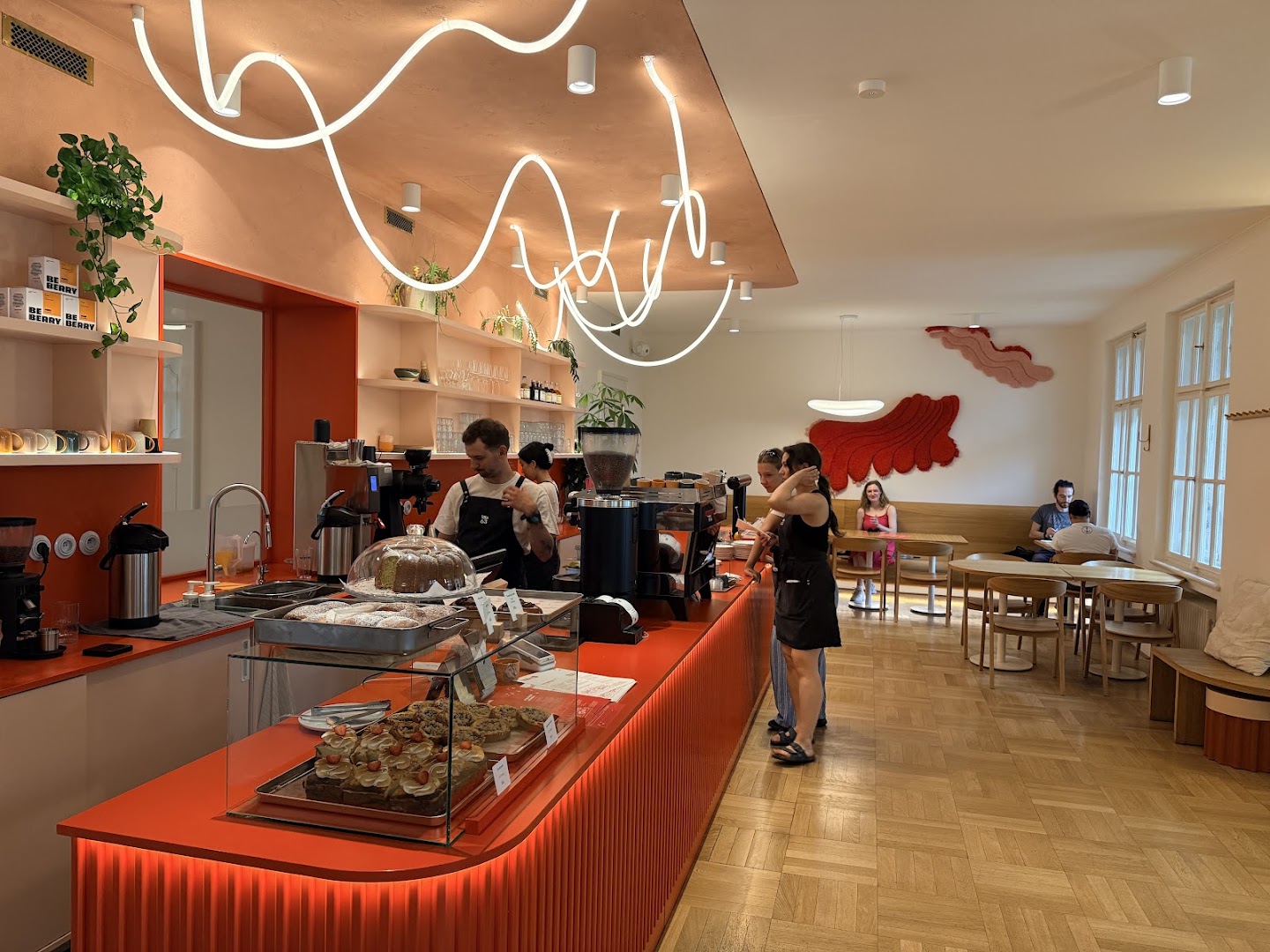 Coffee shops in Vinohrady