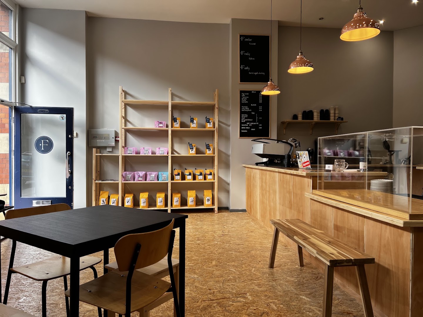 Coffee shops in Spinningfields