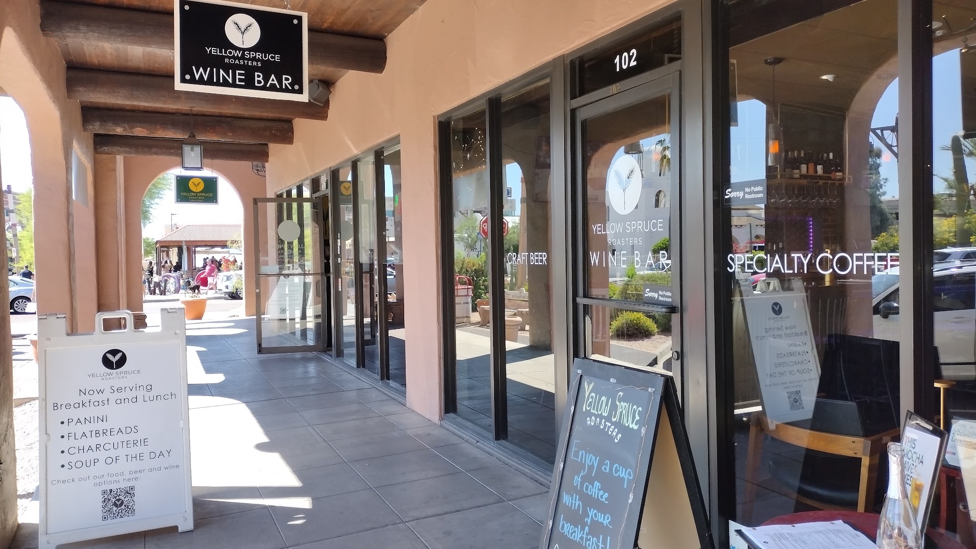 Coffee shops in Old Town Scottsdale