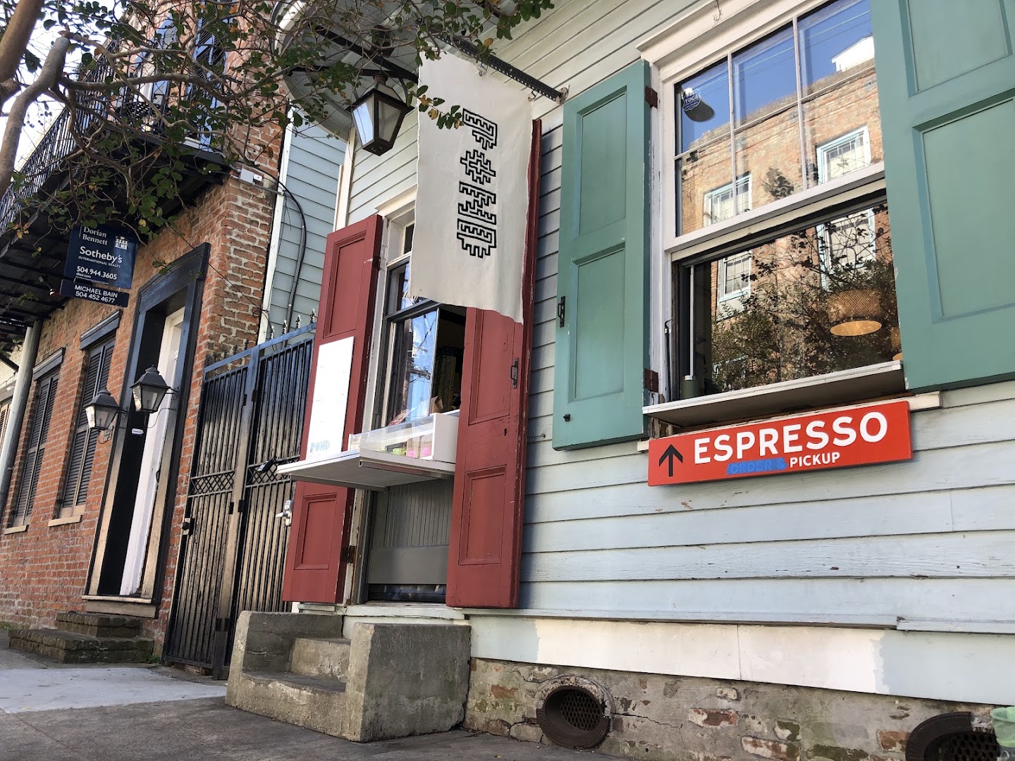 Coffee shops in Bywater