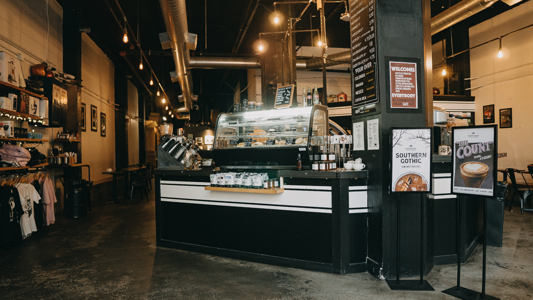 Coffee shops in Downtown Detroit