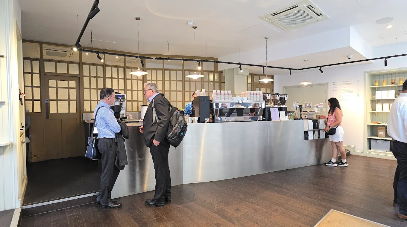 Coffee shops in City of London