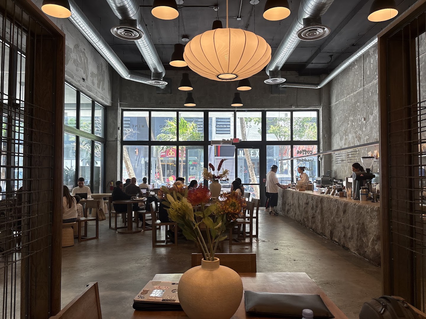 Coffee shops in Wynwood Art District