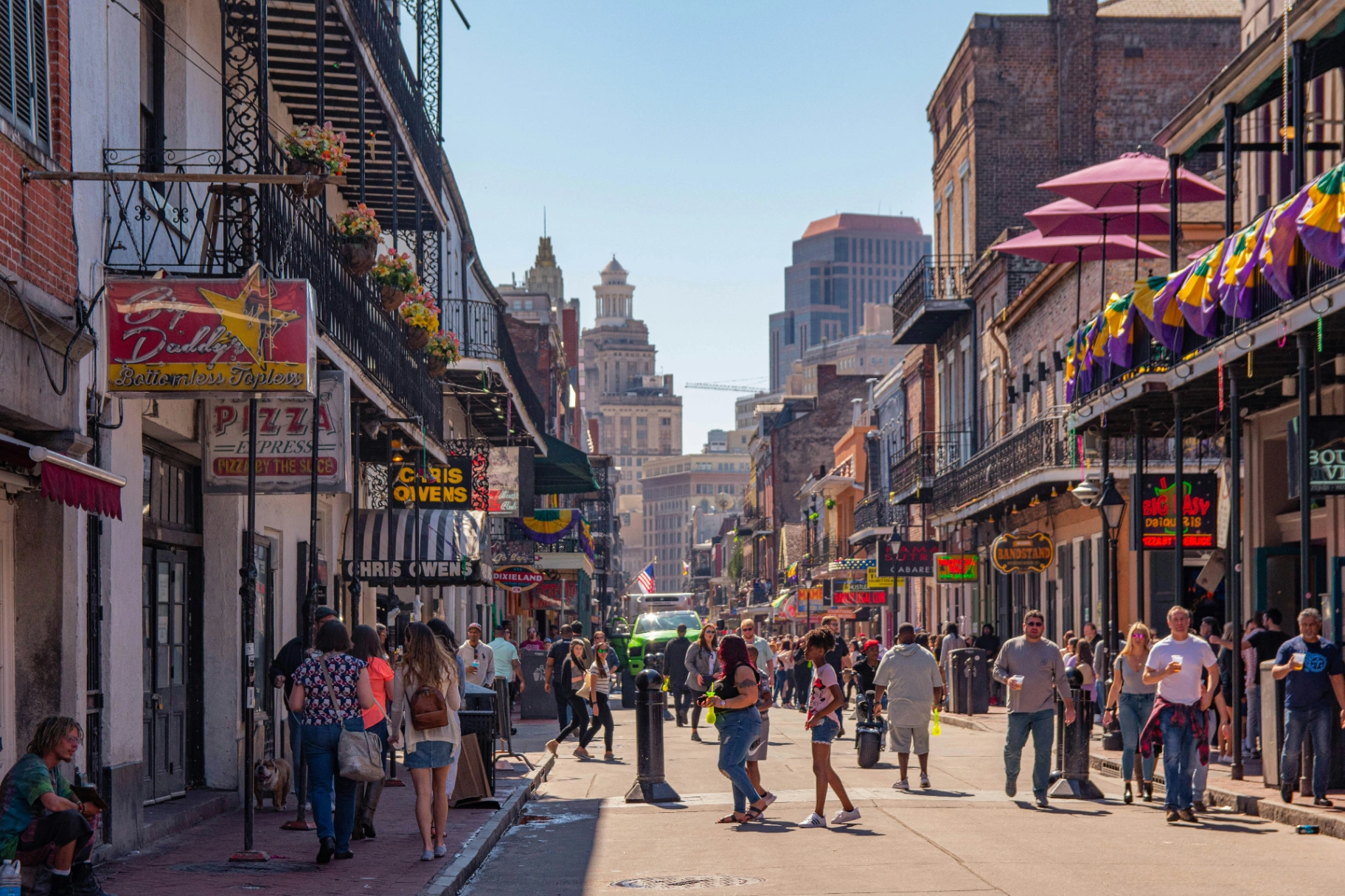 Coffee shops in French Quarter, New Orleans
