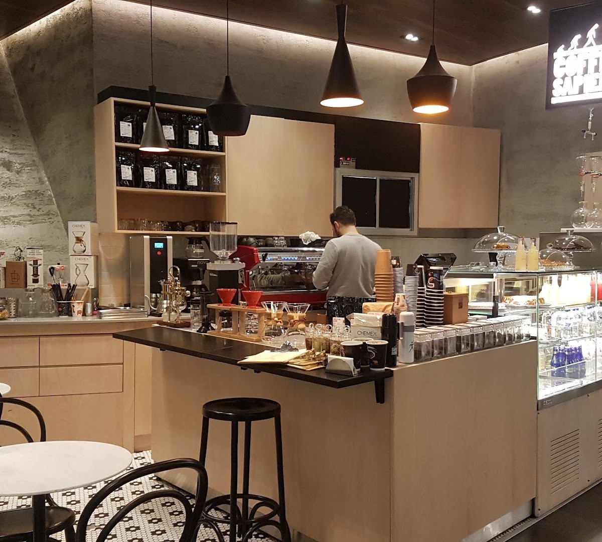 Coffee Sapiens Kanyon specialty coffee shop in Istanbul - photo 2