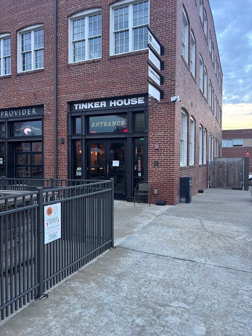 Storefront of Provider Café, specialty coffee shop in Indianapolis