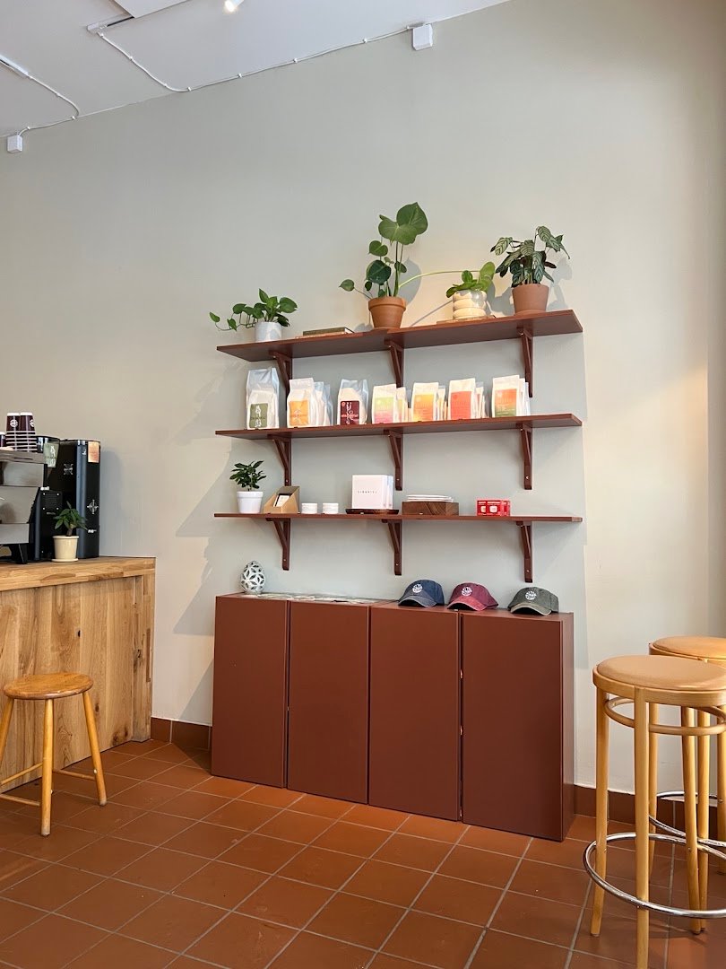 Interior of Solkant Café & Roastery, specialty coffee shop in Stockholm