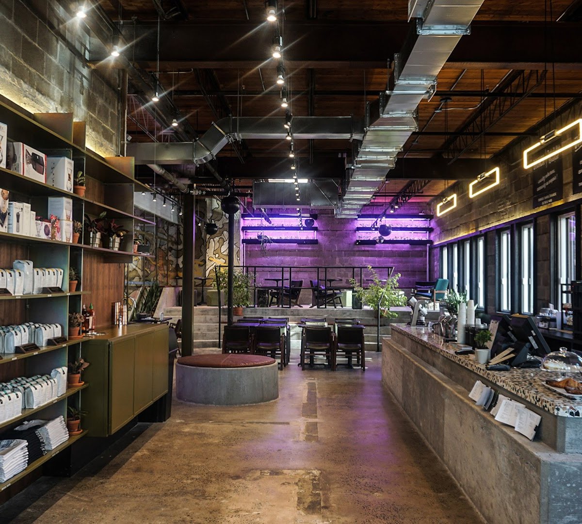 Interior of Café Saint-Henri (Villeray - Quartier Général), specialty coffee shop in Montreal