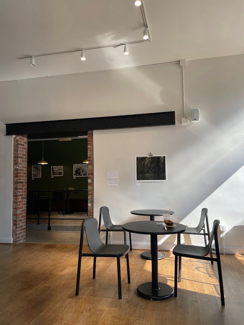 Interior of Quills Coffee, specialty coffee shop in Louisville