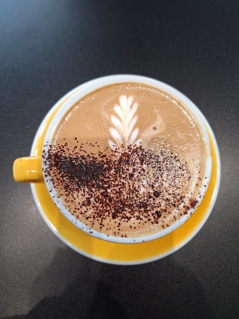 Coffee at Quills Coffee, specialty coffee shop in Louisville