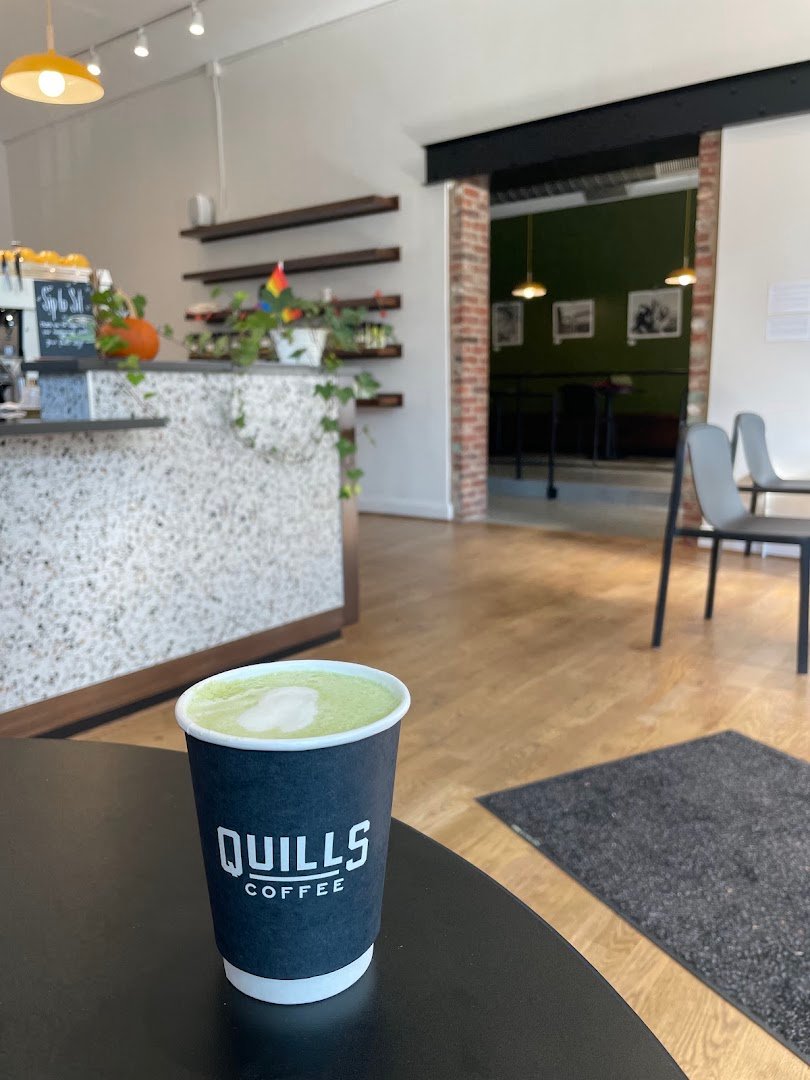 Coffee at Quills Coffee, specialty coffee shop in Louisville