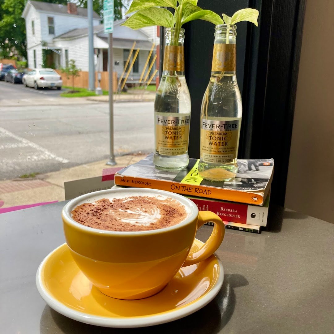 Coffee at Quills Coffee, specialty coffee shop in Louisville
