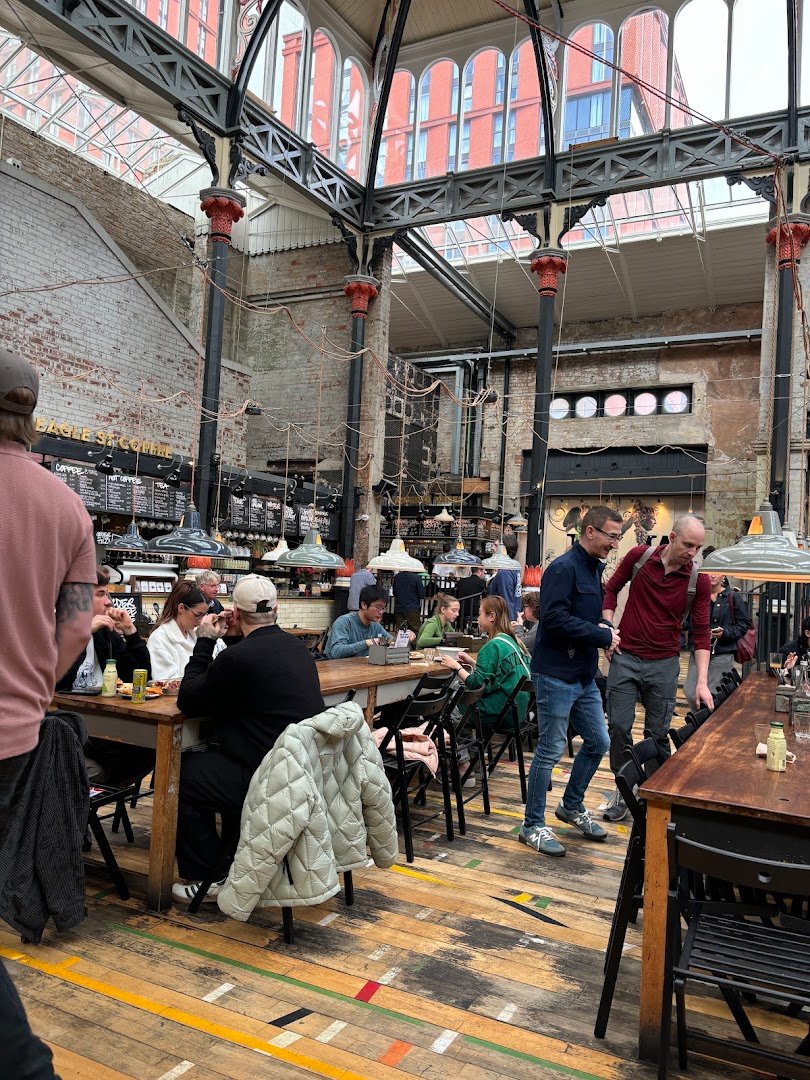 Interior of Eagle St. Coffee, specialty coffee shop in Manchester