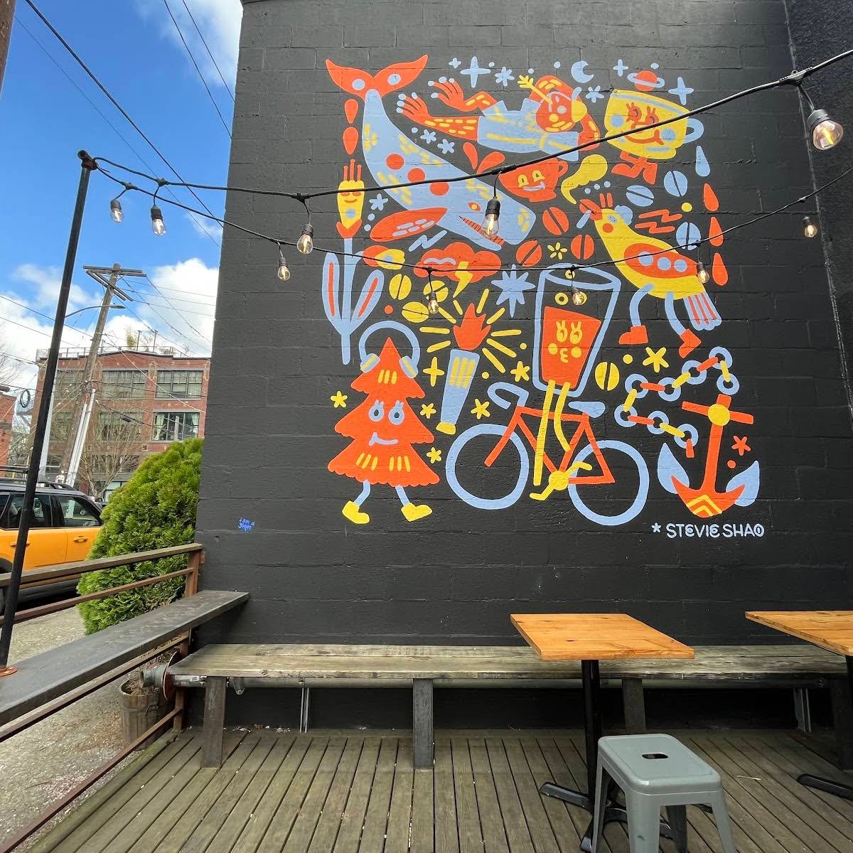 Overcast Coffee specialty coffee shop in Seattle - photo 10