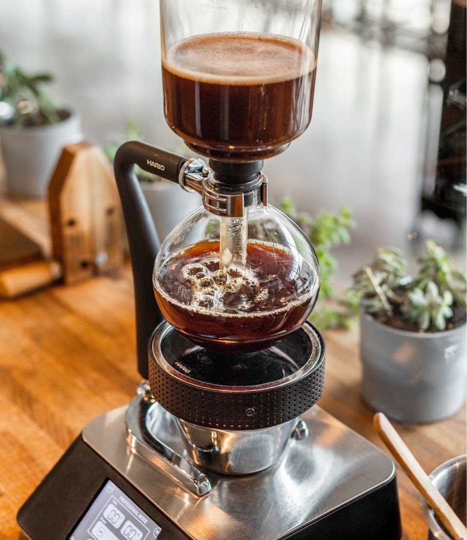 Coffee at Le Falco, specialty coffee shop in Montreal