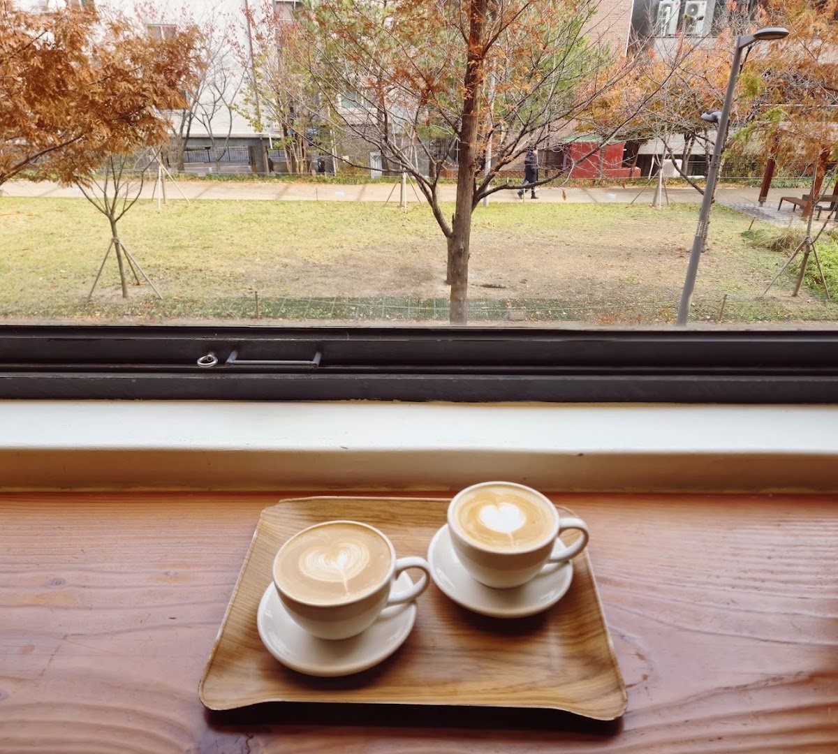 Coffee at Biroso Coffee, specialty coffee shop in Seoul