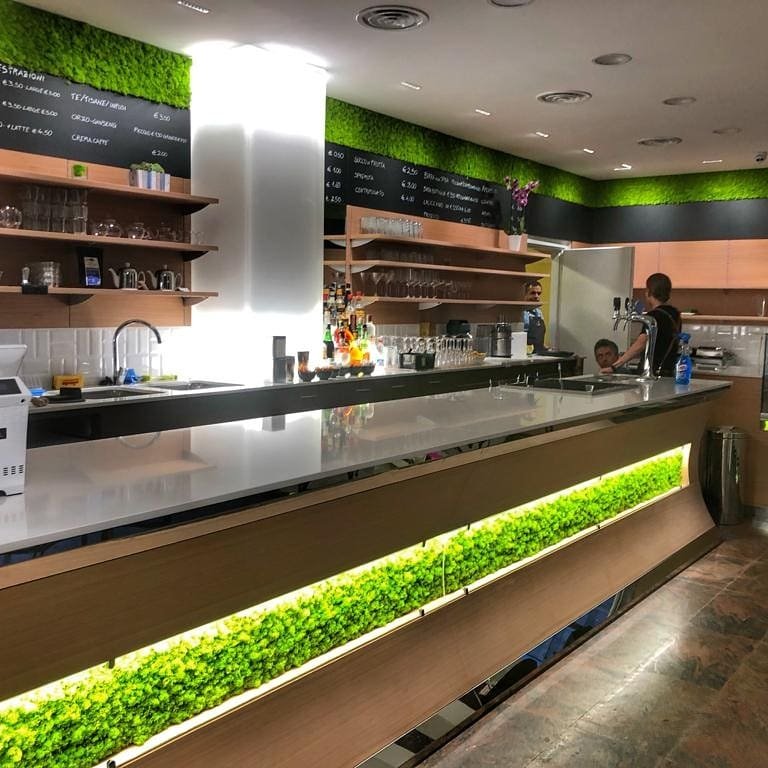Interior of Bar Affori Specialty Coffee, specialty coffee shop in Milan