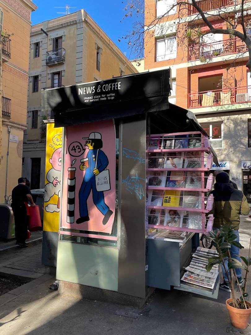 News & Coffee specialty coffee shop in Barcelona - photo 11