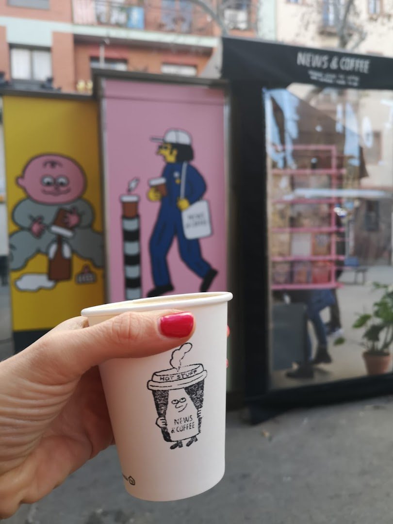 News & Coffee specialty coffee shop in Barcelona - photo 13