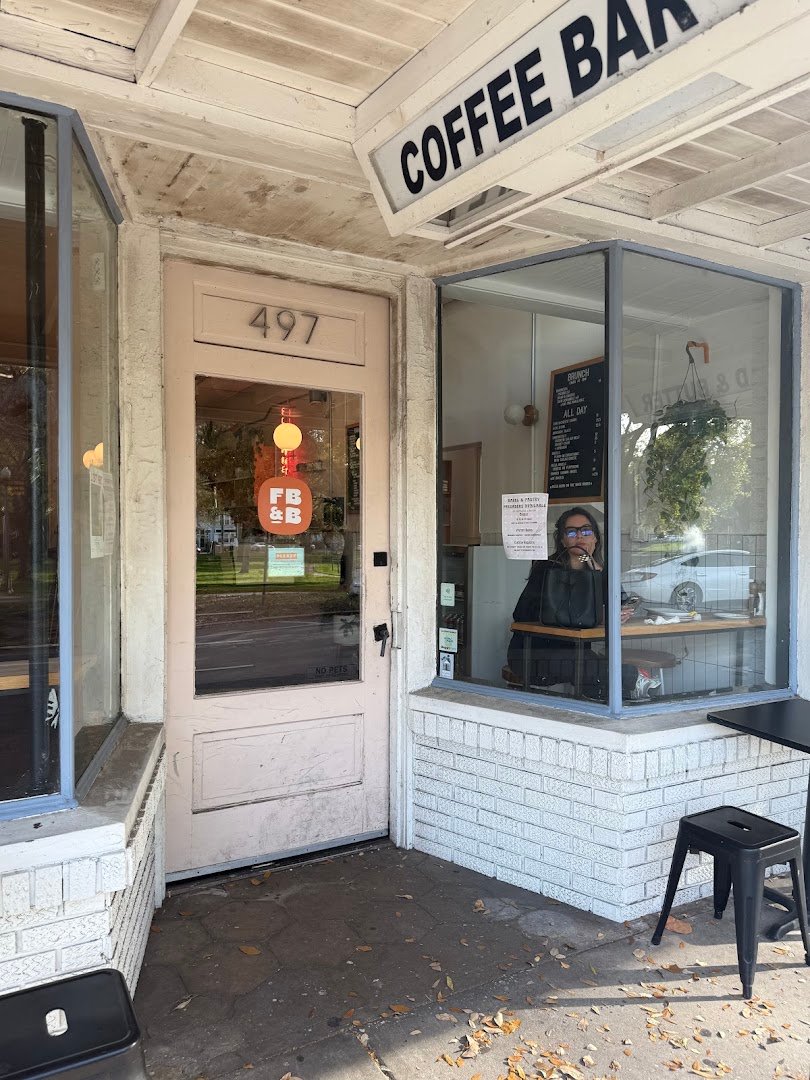 Storefront of Flatbread & Butter, specialty coffee shop in Tampa-St. Petersburg