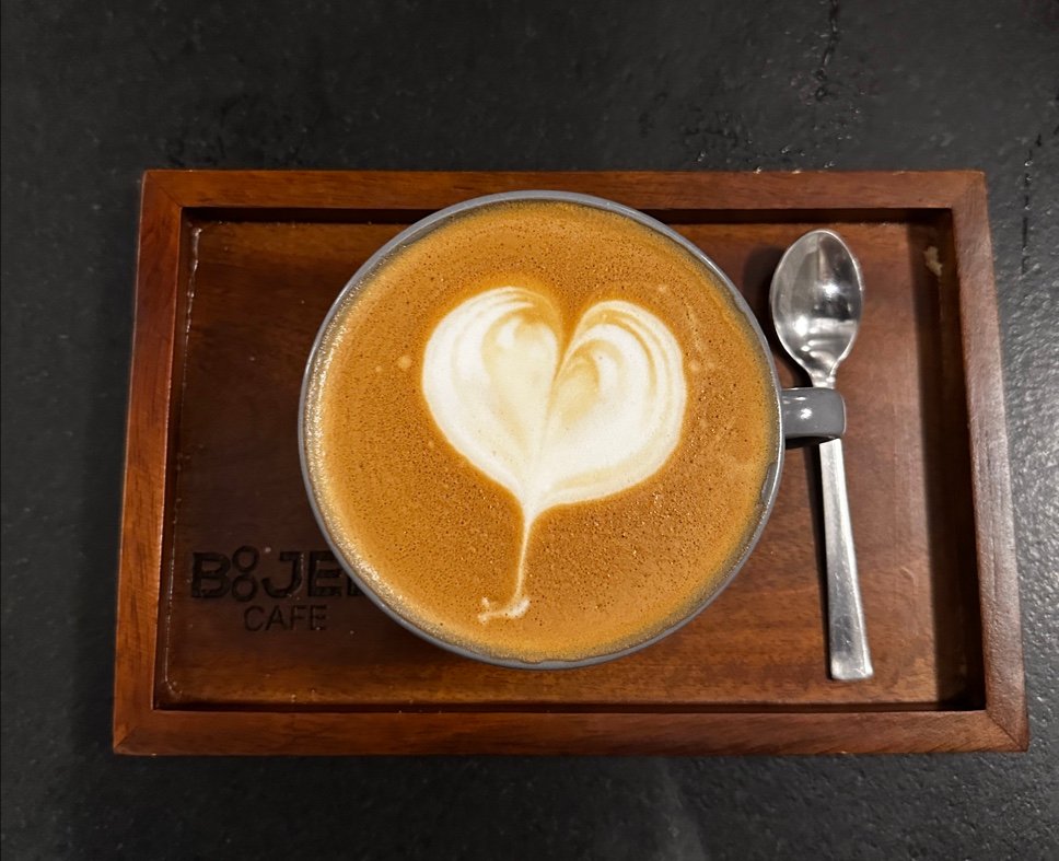 Coffee at Boojee Cafe, specialty coffee shop in Mumbai