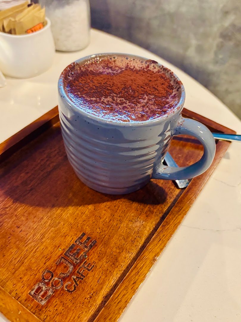 Coffee at Boojee Cafe, specialty coffee shop in Mumbai