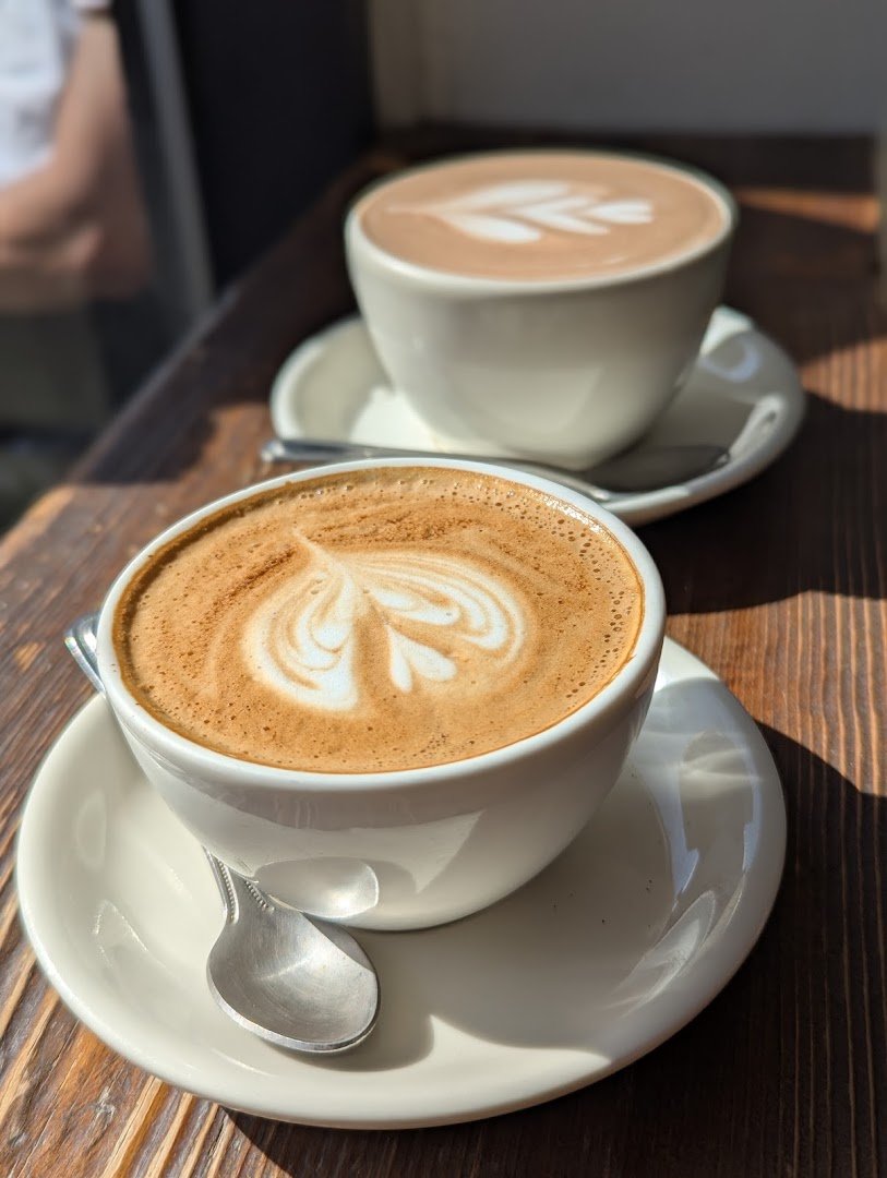 Coffee at Café Myriade - Le Plateau, specialty coffee shop in Montreal