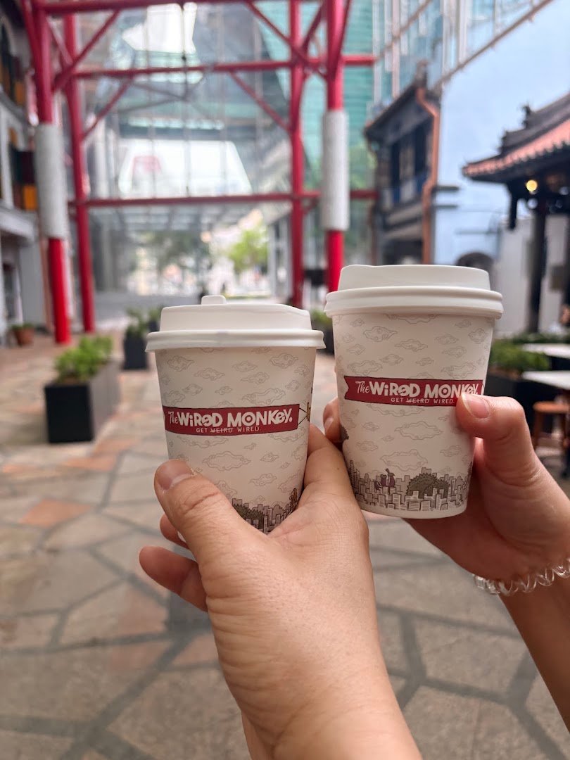 Coffee at The Wired Monkey SG (The Hole), specialty coffee shop in Singapore