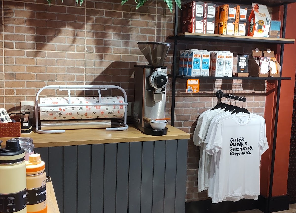 Interior of Moka Clube - Moema, specialty coffee shop in São Paulo