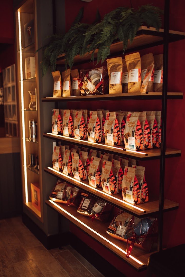 Interior of Moka Clube - Moema, specialty coffee shop in São Paulo
