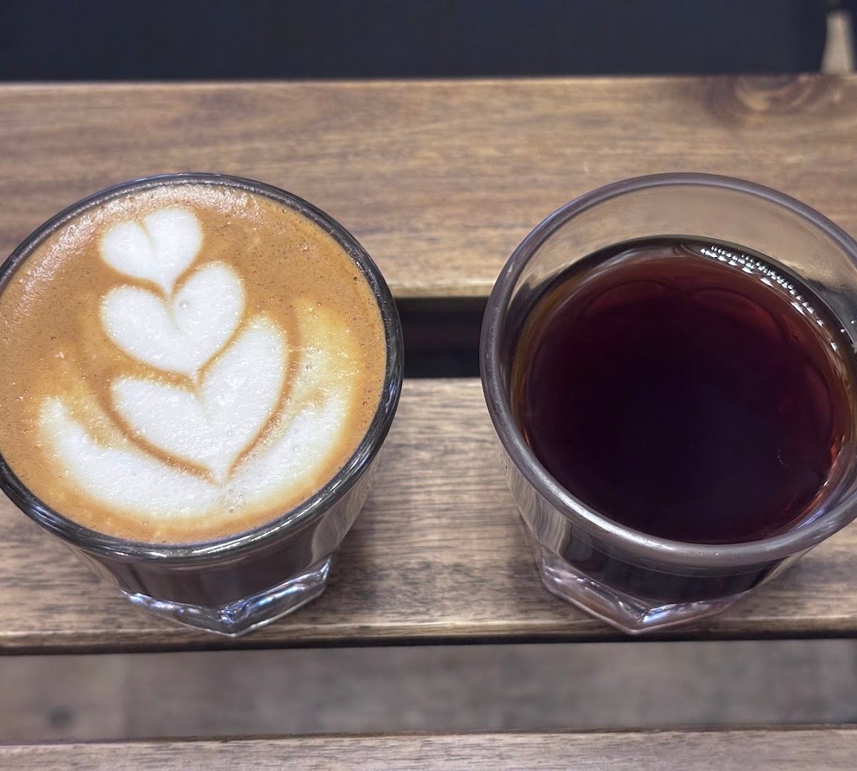 Coffee at Almanegra Café, specialty coffee shop in Mexico City