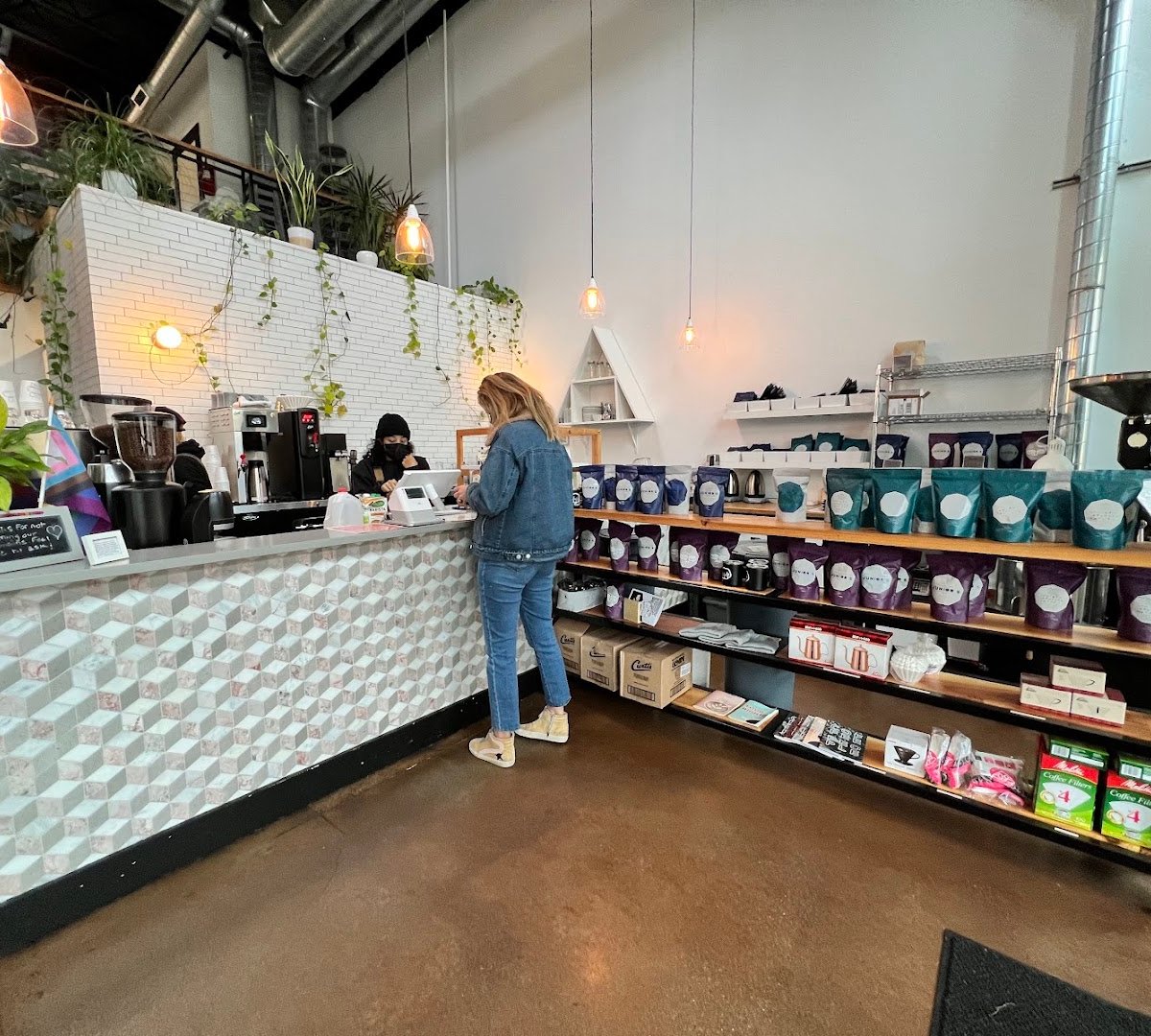 Interior of Guilder Coffee Company - Alameda Neighborhood, specialty coffee shop in Portland