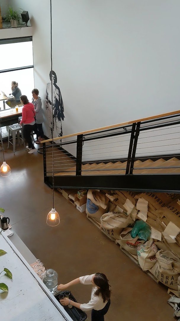 Interior of Guilder Coffee Company - Alameda Neighborhood, specialty coffee shop in Portland