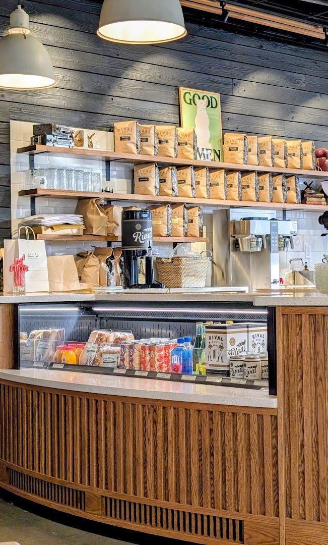Interior of Rival Bros Coffee Bar, specialty coffee shop in Philadelphia