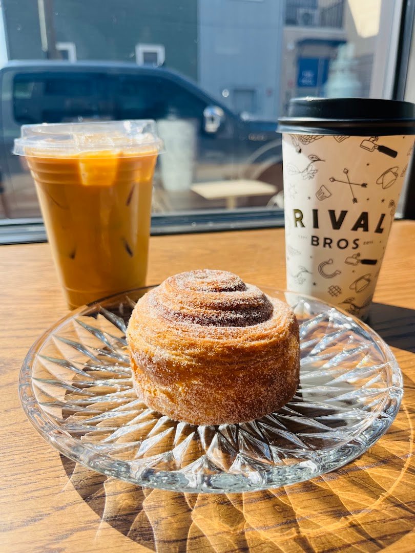 Coffee at Rival Bros Coffee Bar, specialty coffee shop in Philadelphia