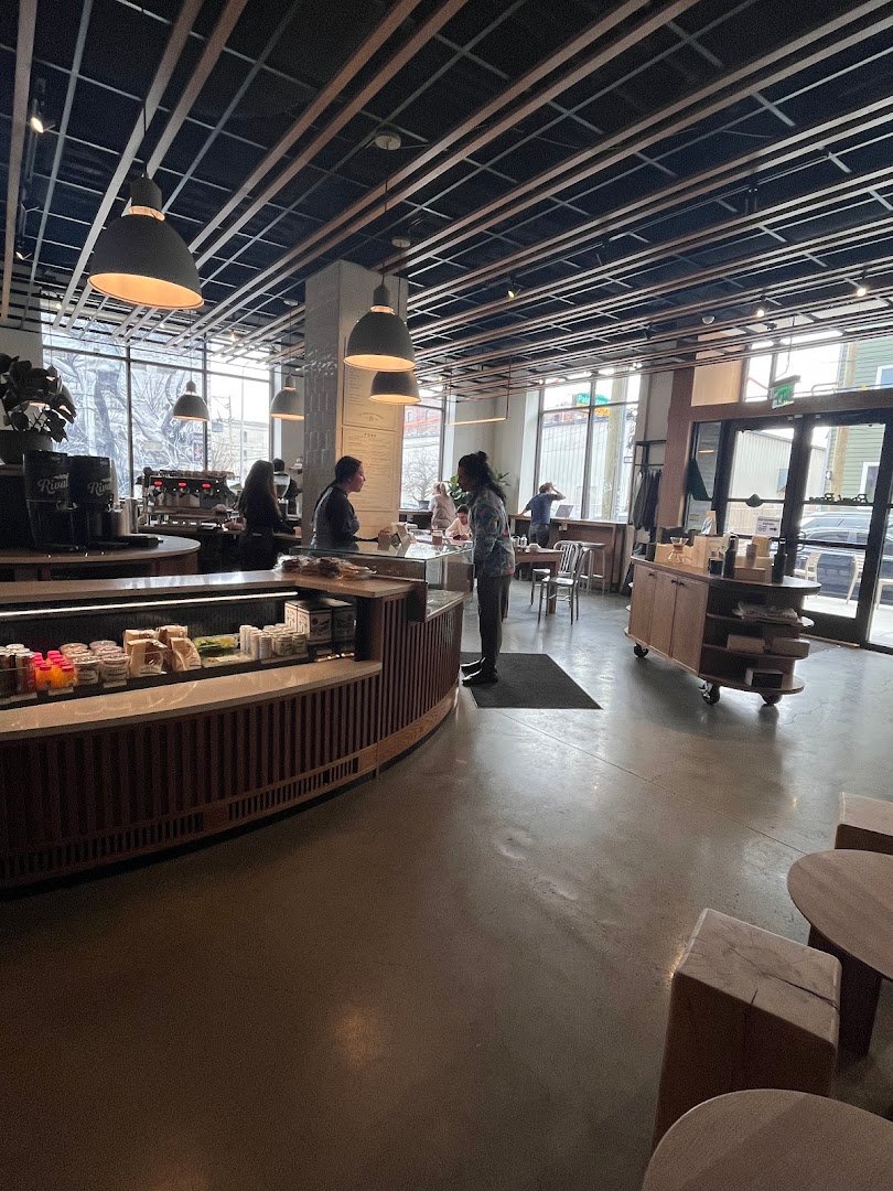 Interior of Rival Bros Coffee Bar, specialty coffee shop in Philadelphia