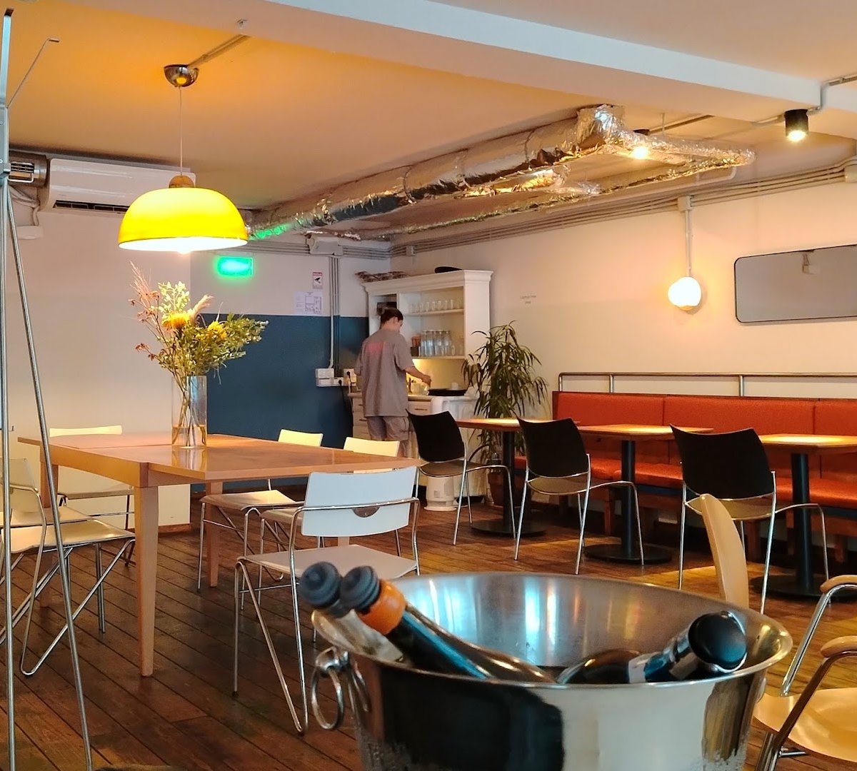 Interior of Sonder Vračar, specialty coffee shop in Belgrade