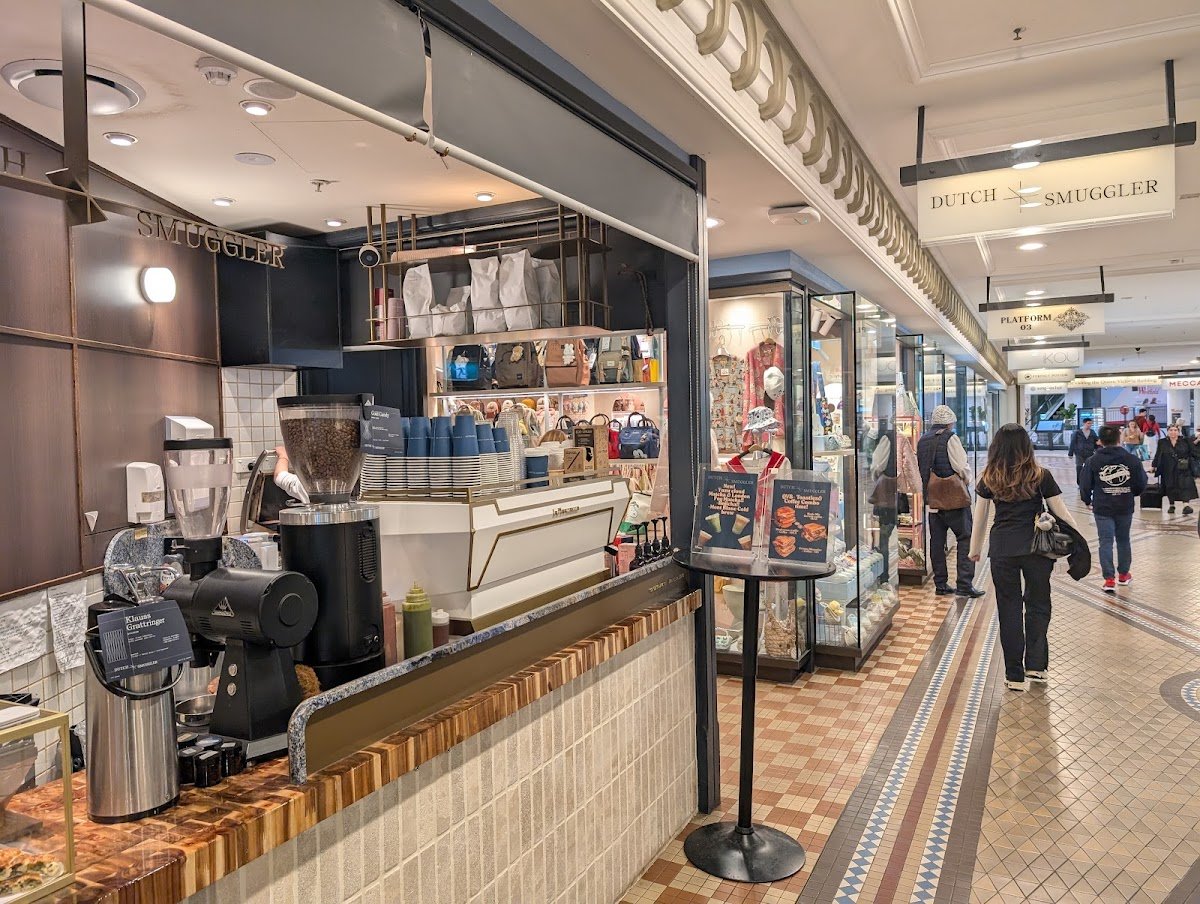 Dutch Smuggler Queen Victoria Building specialty coffee shop in Sydney - photo 5