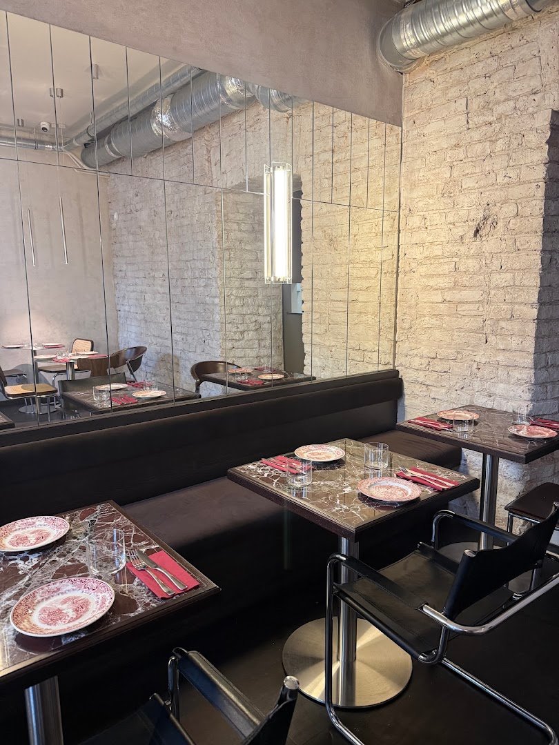 Interior of TABLES, specialty coffee shop in Warsaw