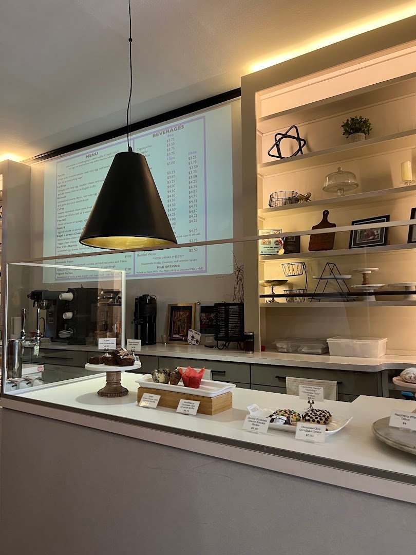 Interior of Hound and Mare, specialty coffee shop in Ithaca