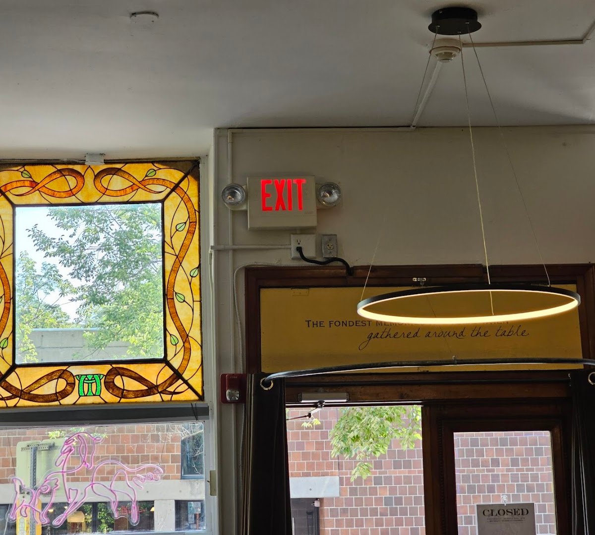 Interior of Hound and Mare, specialty coffee shop in Ithaca