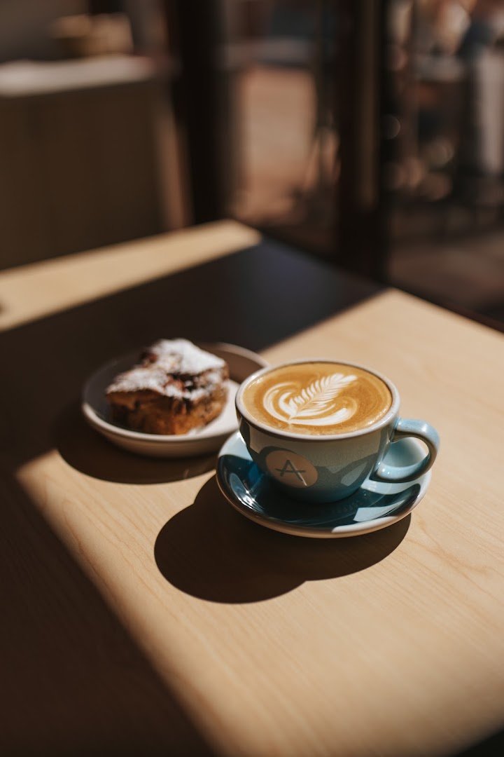 Coffee at Andytown Coffee Roasters, specialty coffee shop in San Jose
