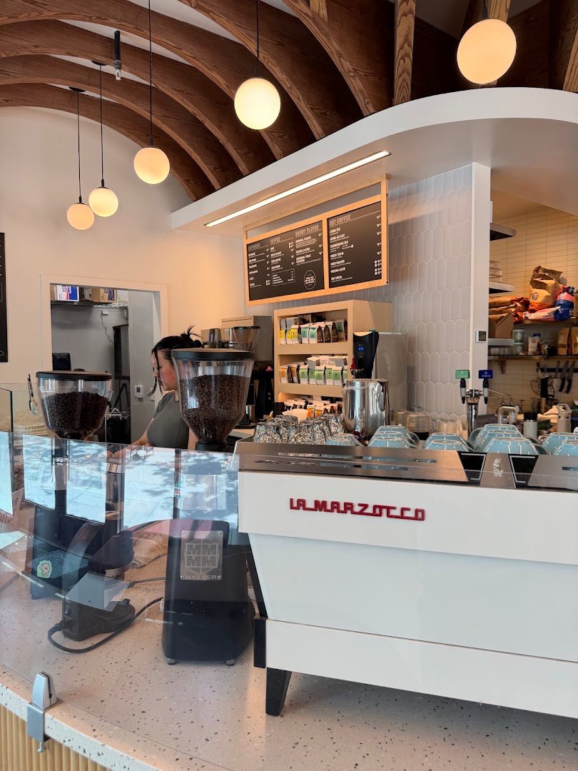 Interior of Andytown Coffee Roasters, specialty coffee shop in San Jose