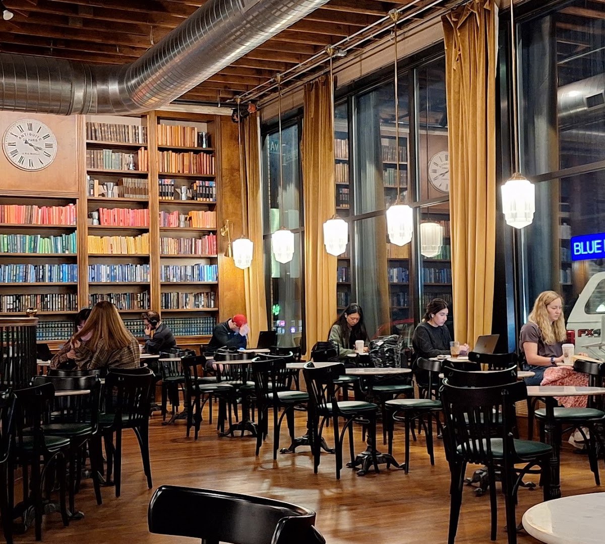 Interior of The Mill on Leavenworth, specialty coffee shop in Omaha