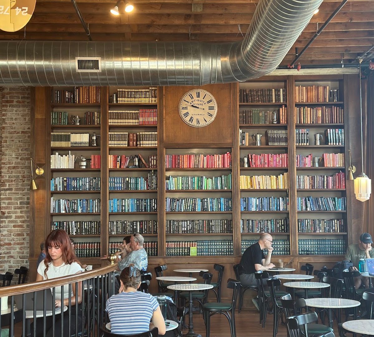 Interior of The Mill on Leavenworth, specialty coffee shop in Omaha
