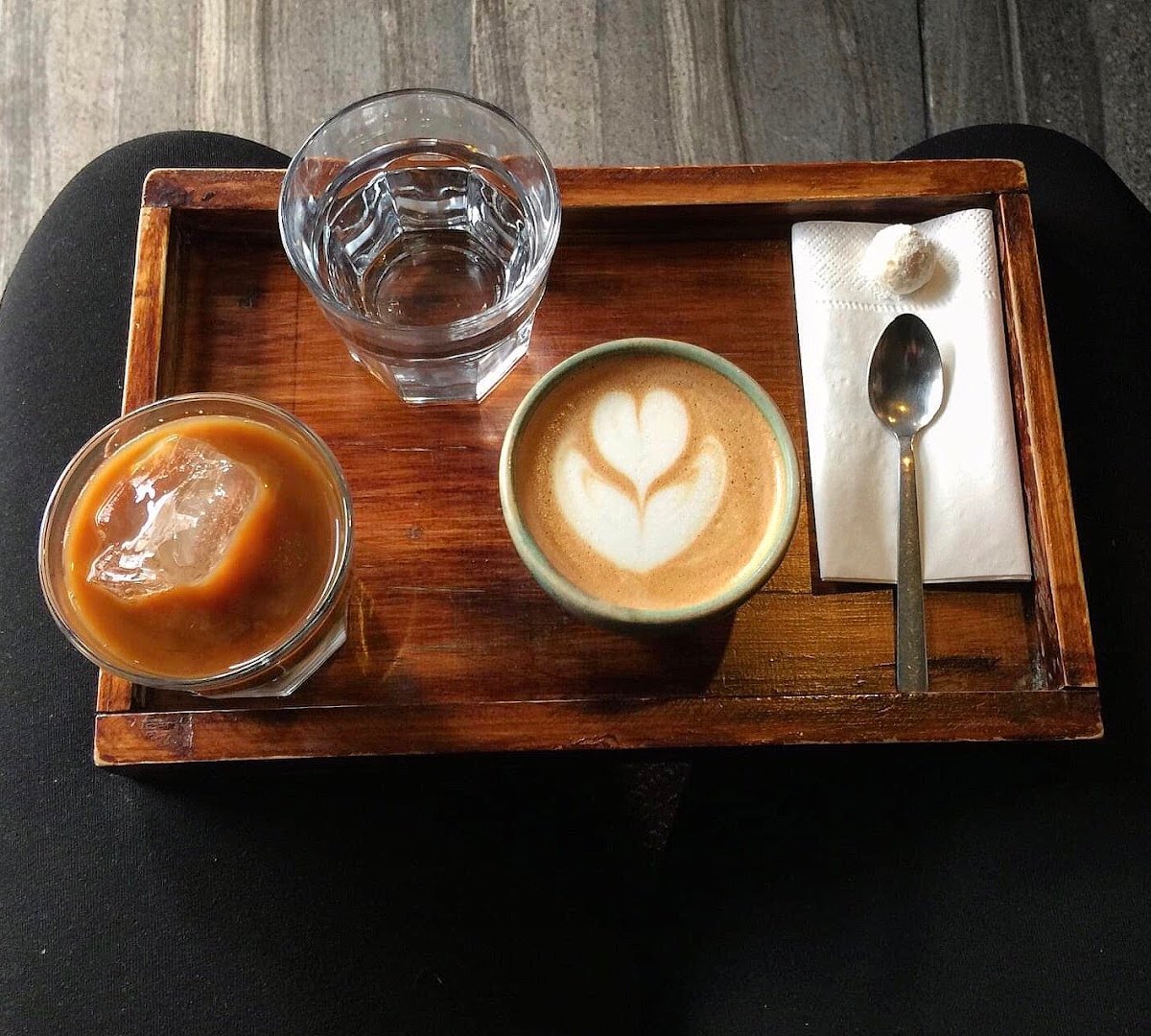 Coffee at Café Avellaneda, specialty coffee shop in Mexico City