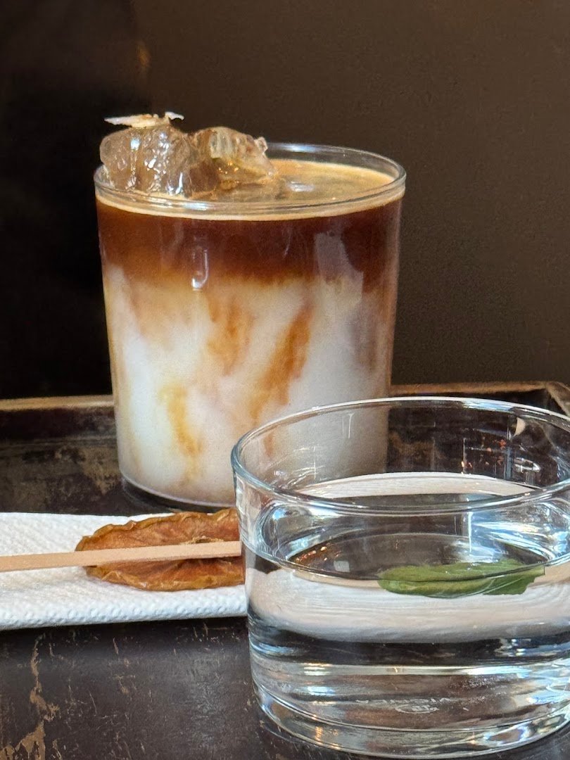 Coffee at Café Avellaneda, specialty coffee shop in Mexico City