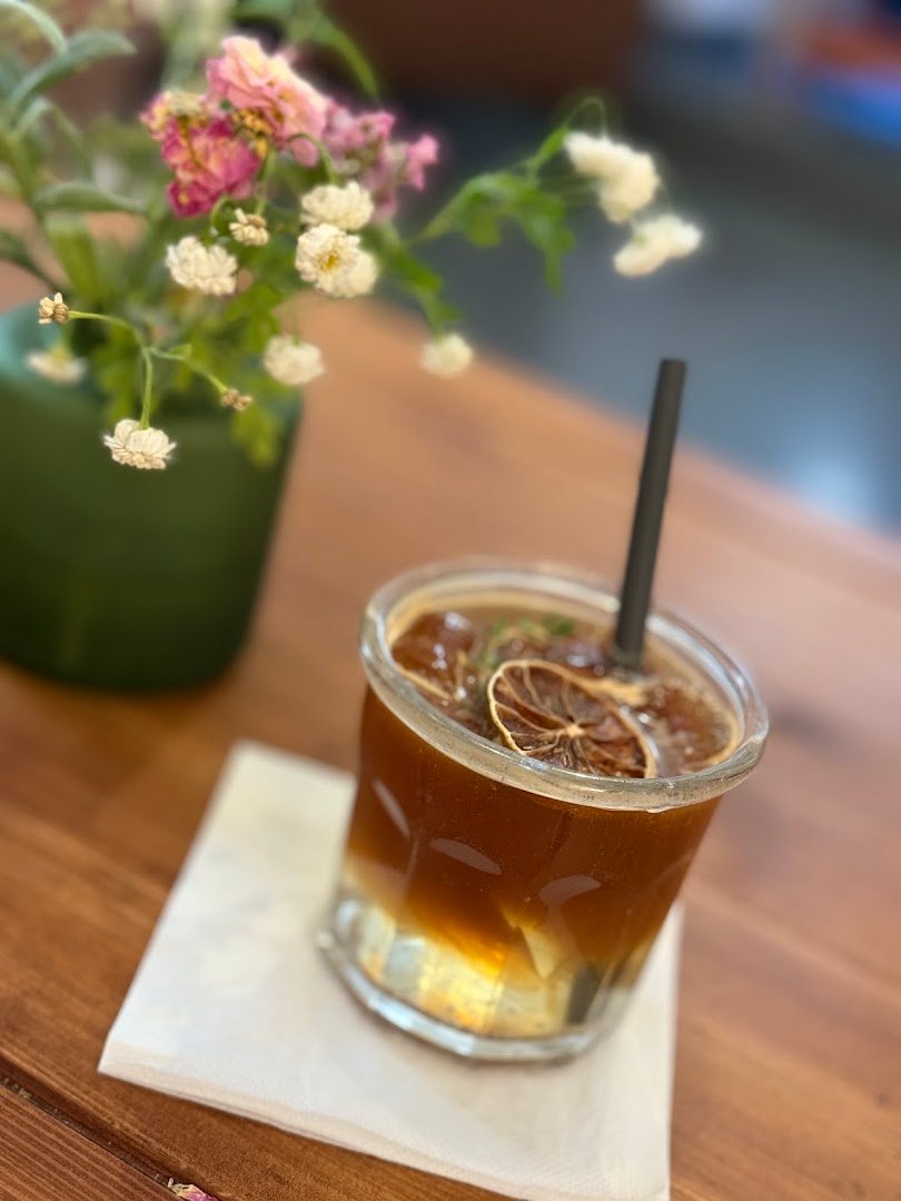 Coffee at Coffee and Riot, specialty coffee shop in Prague